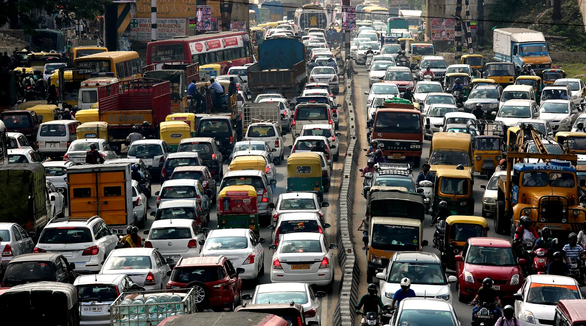 Traffic India Background